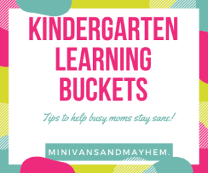 Kindergarten Learning Bucket Pin