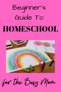 beginners guide to homeschool 