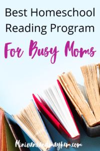 Best homeschool reading program for busy moms